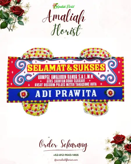 Papan Bunga Ucapan Selamat Campago Ipuh